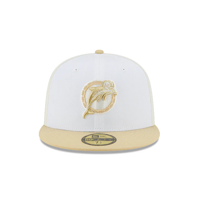 New Era Just Caps Drop 25 Miami Dolphins 2022 59FIFTY Fitted Hat - Image 2