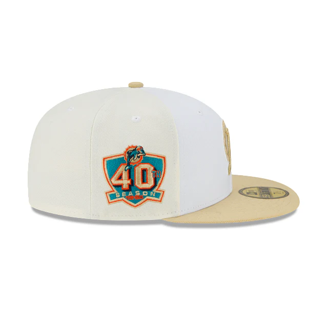 New Era Just Caps Drop 25 Miami Dolphins 2022 59FIFTY Fitted Hat - Image 4