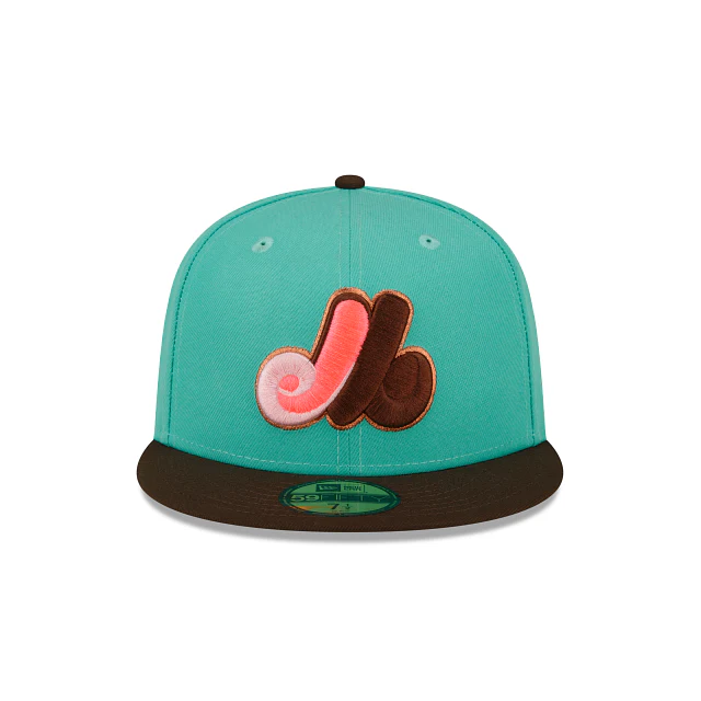 New Era Just Caps Drop 8 Montreal Expos 2022 59FIFTY Fitted Hat - Image 2