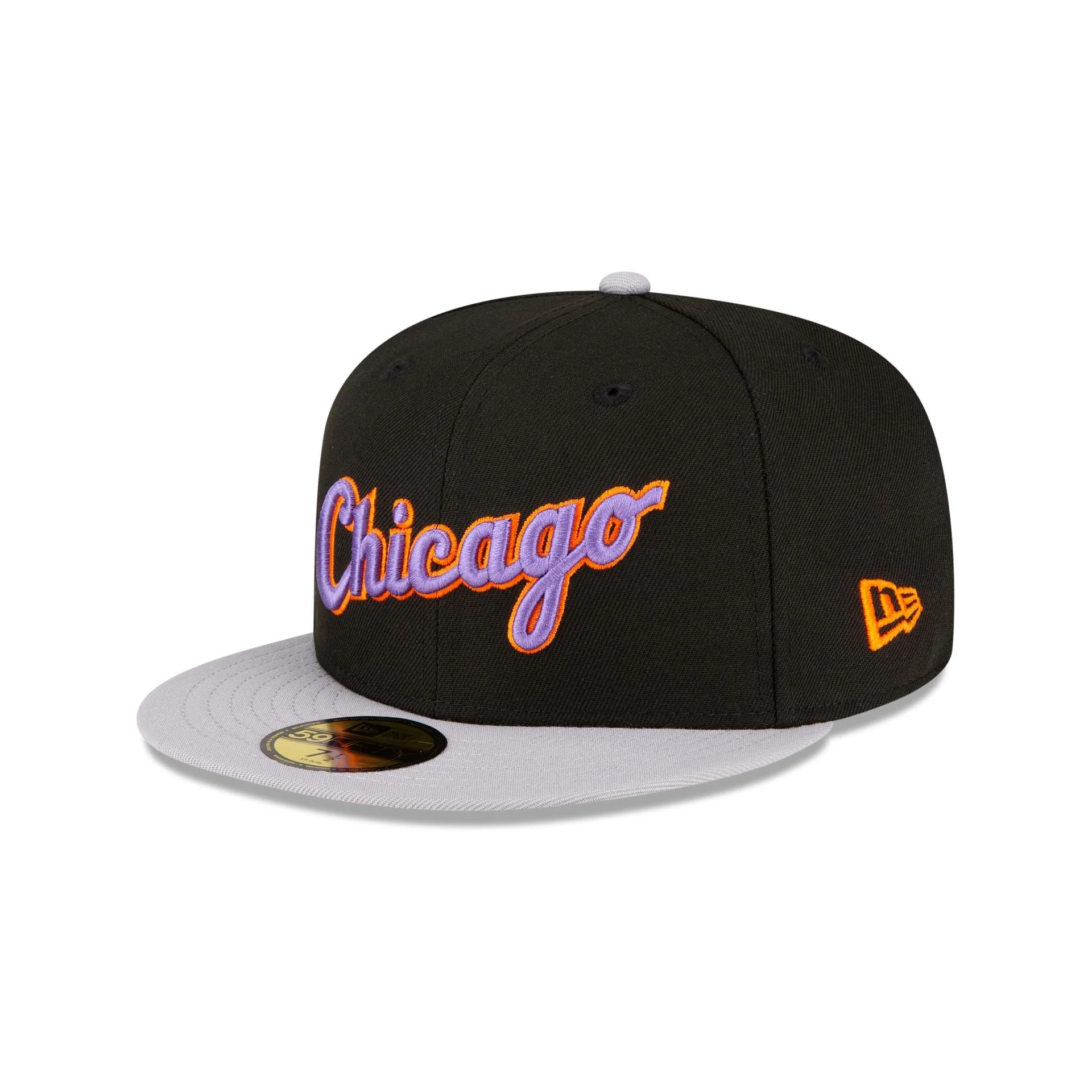 New Era Just Caps Ghost Night Chicago White Sox 2023 59FIFTY Fitted Hat - Image 3