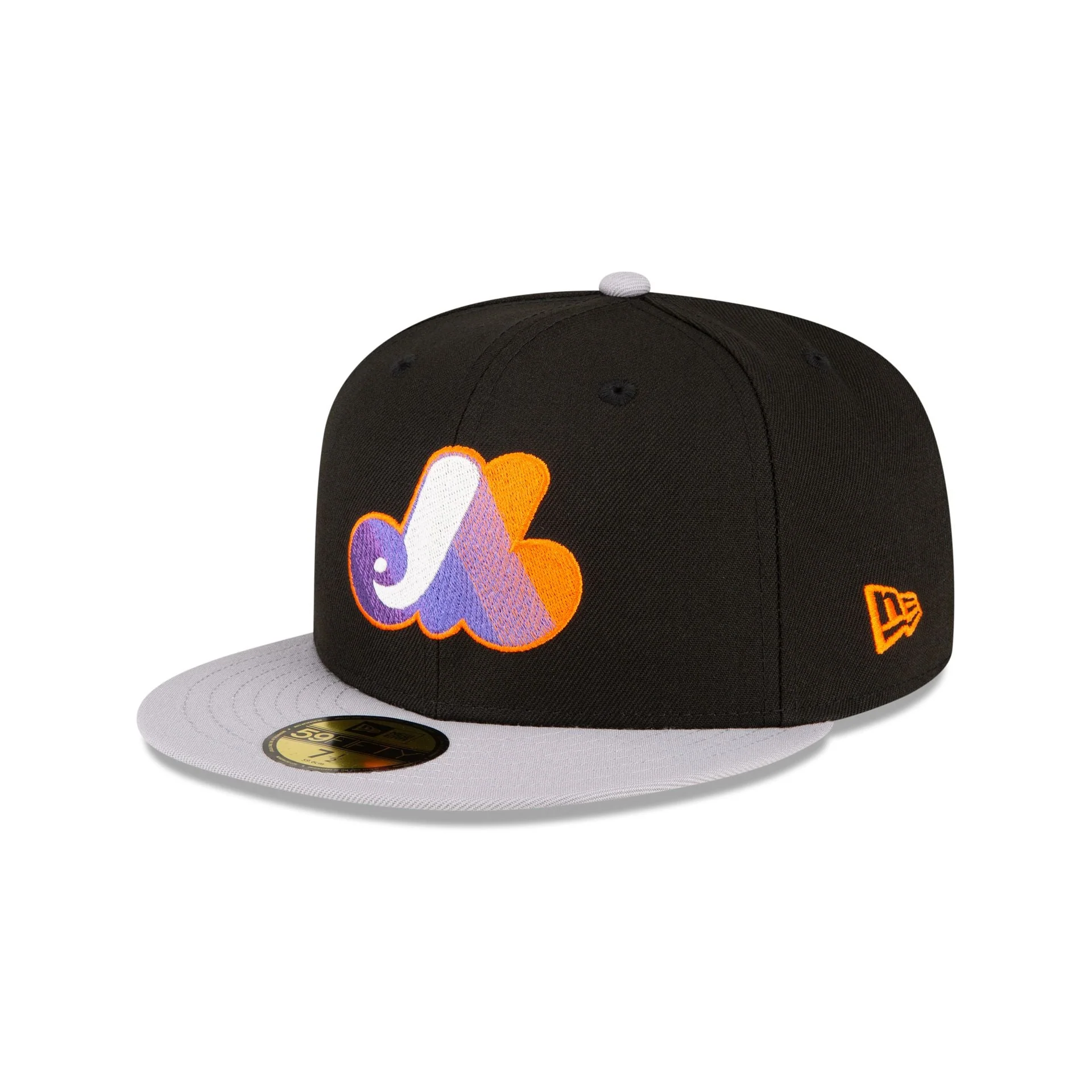 New Era Just Caps Ghost Night Montreal Expos 2023 59FIFTY Fitted Hat - Image 3