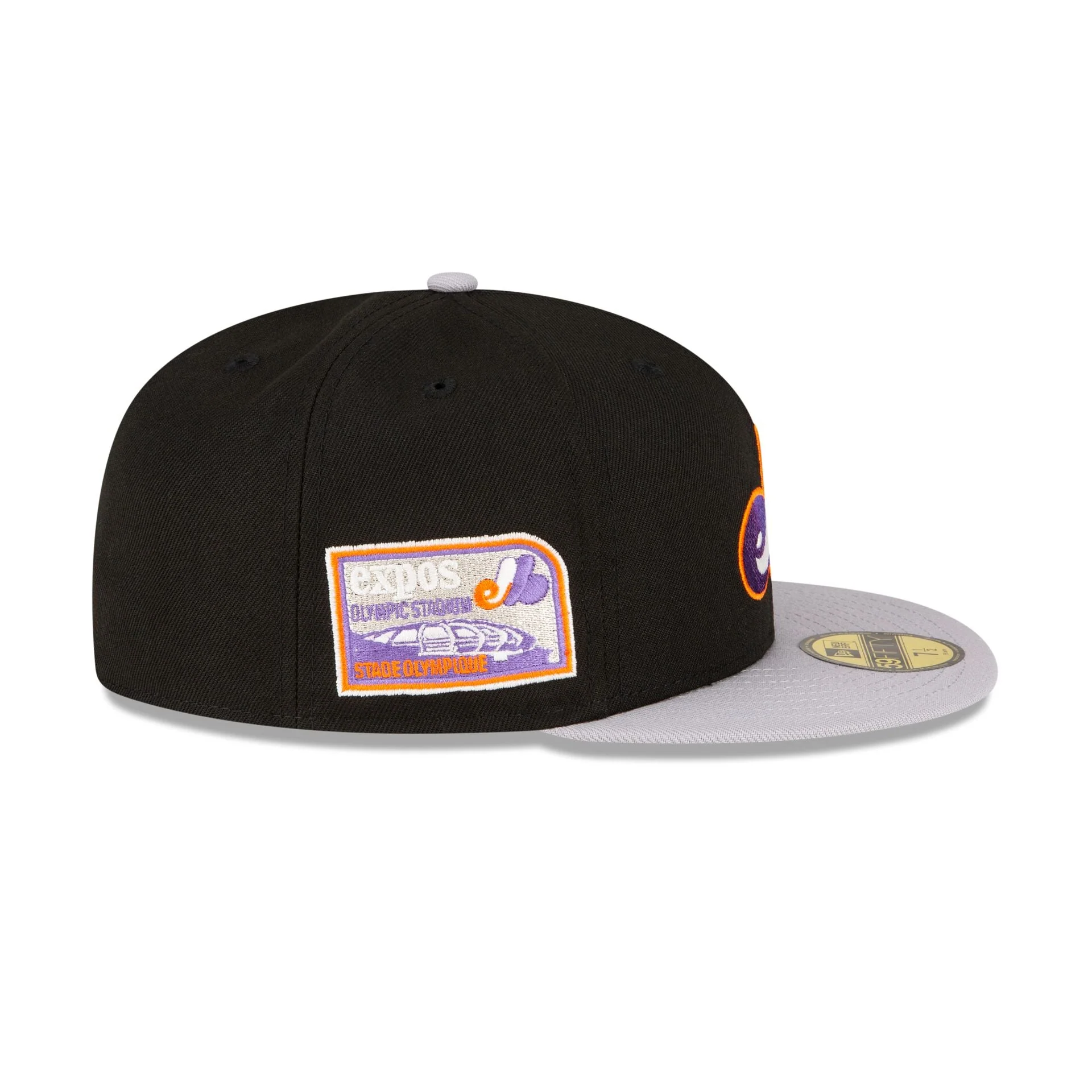 New Era Just Caps Ghost Night Montreal Expos 2023 59FIFTY Fitted Hat - Image 4