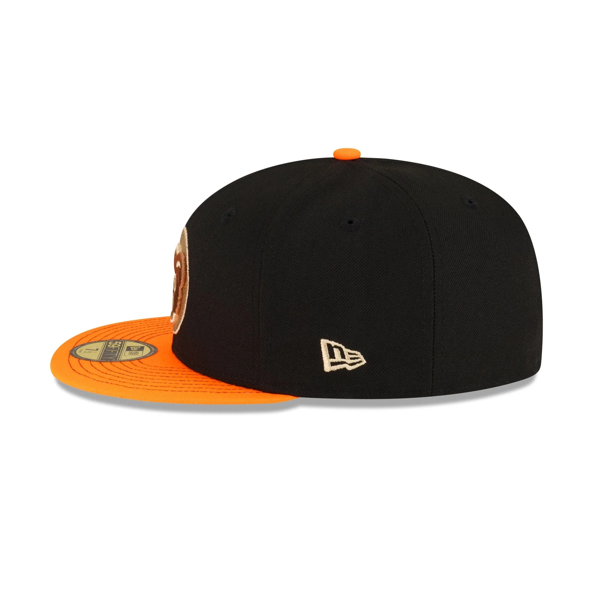 New Era Just Caps Orange Visor Chicago Cubs 2023 59FIFTY Fitted Hat - Image 5