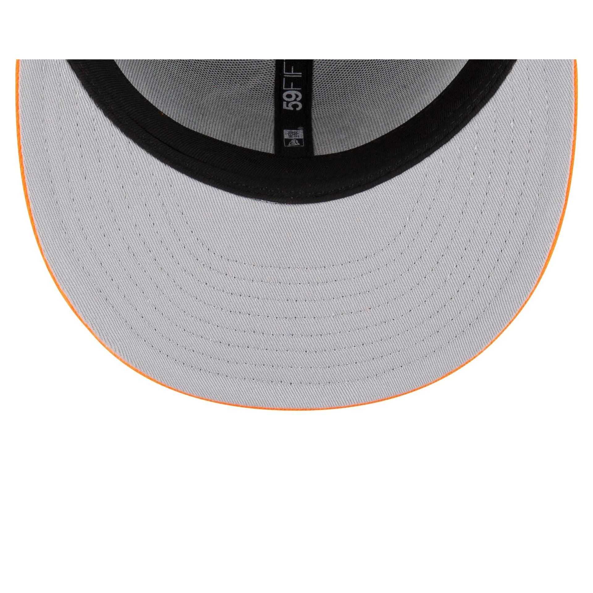 New Era Just Caps Orange Visor Chicago Cubs 2023 59FIFTY Fitted Hat - Image 7