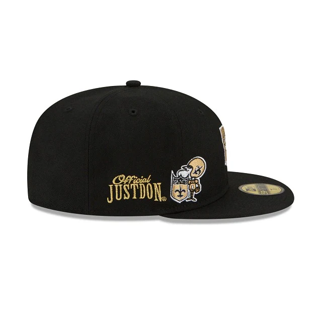New Era 	Just Don X New Orleans Saints 59fifty Fitted Hat - Image 3