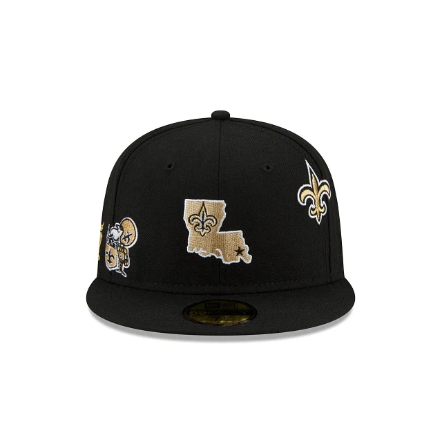 New Era 	Just Don X New Orleans Saints 59fifty Fitted Hat - Image 6