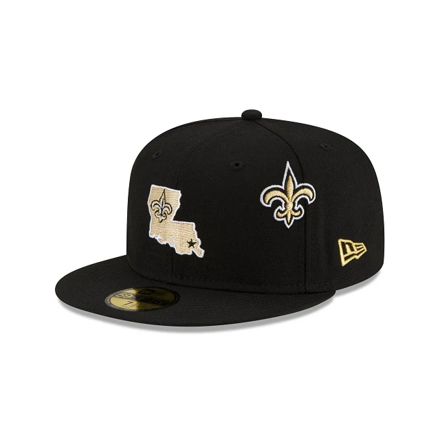 New Era 	Just Don X New Orleans Saints 59fifty Fitted Hat - Image 7