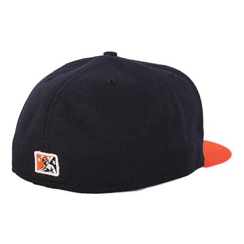 New Era Las Vegas Aviators Navy/Orange 59FIFTY Fitted Hat - Image 3