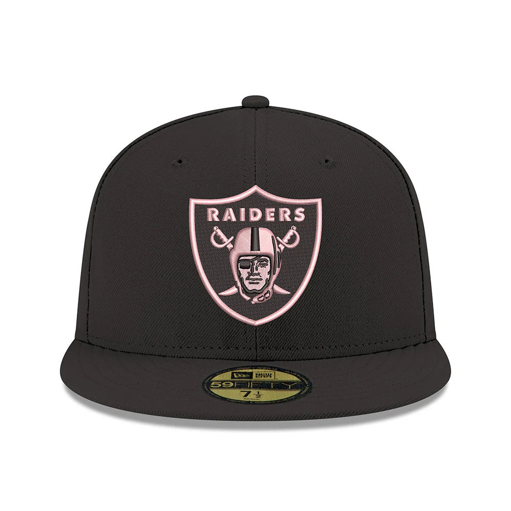 New Era Las Vegas Raiders Bubblegum 59FIFTY Fitted Hat - Image 3
