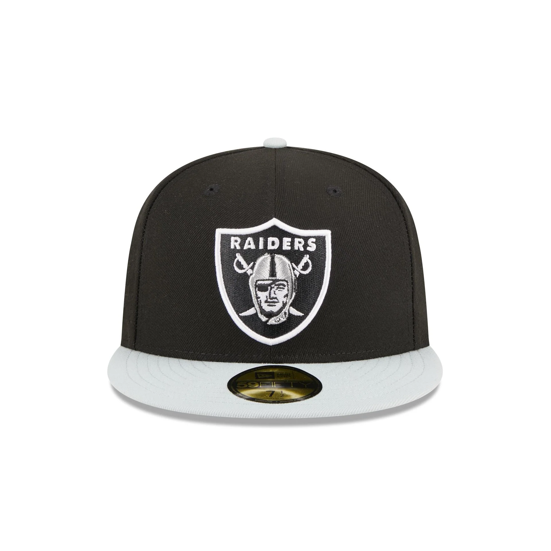 New Era Las Vegas Raiders Throwback Hidden 2023 59FIFTY Fitted Hat - Image 2