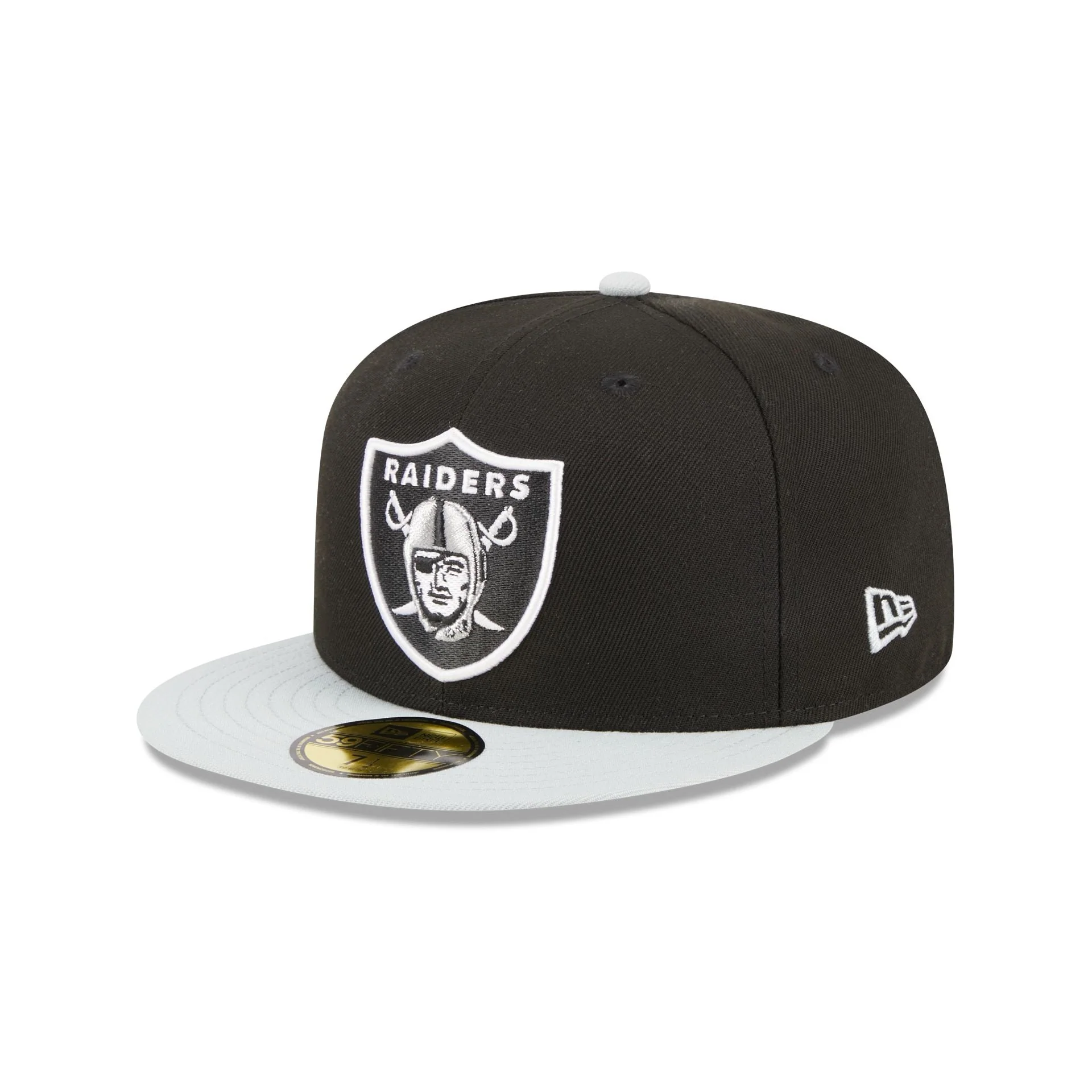 New Era Las Vegas Raiders Throwback Hidden 2023 59FIFTY Fitted Hat - Image 3