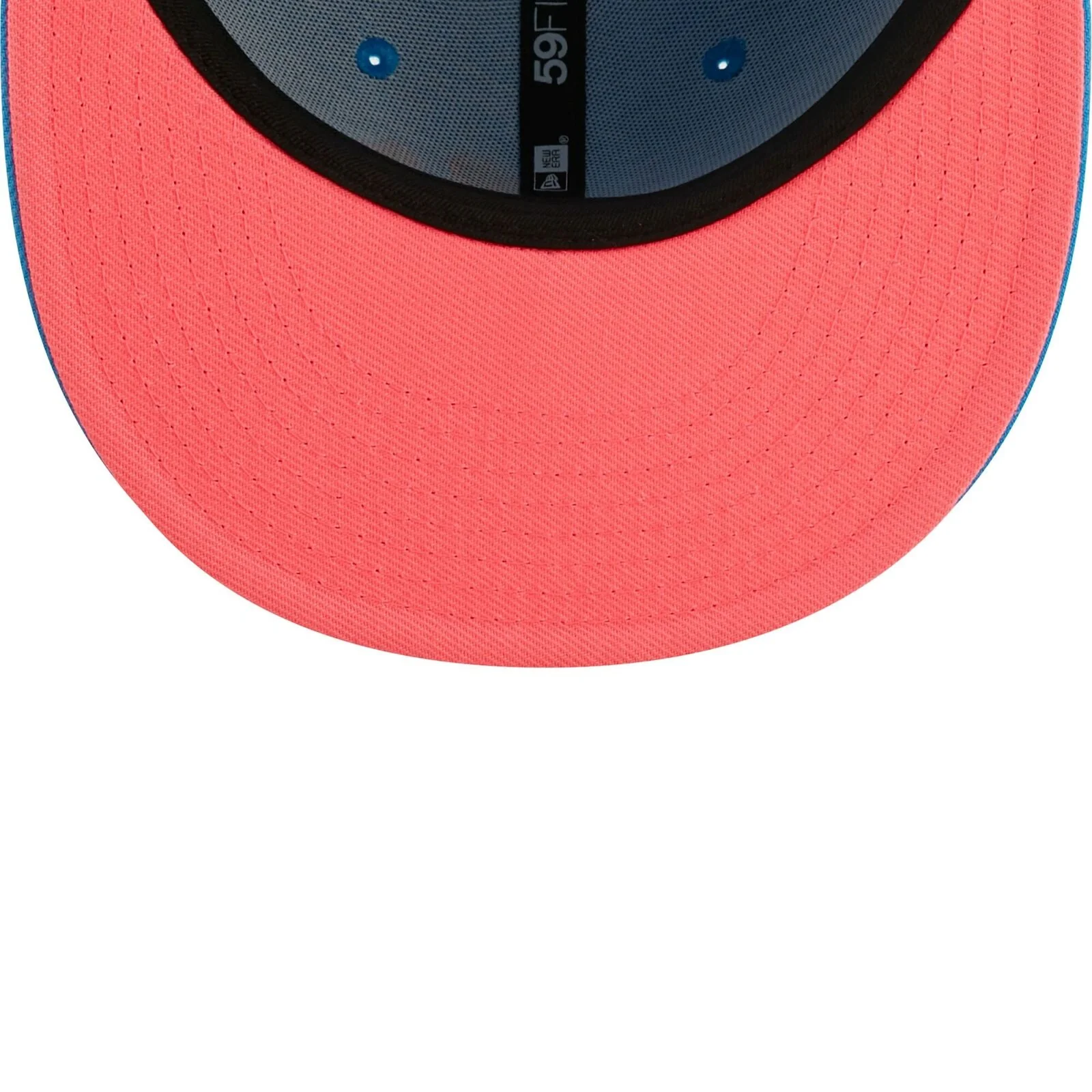 New Era Light Blue Toronto Blue Jays Pink Glow Undervisor 59FIFTY Fitted Hat - Image 5