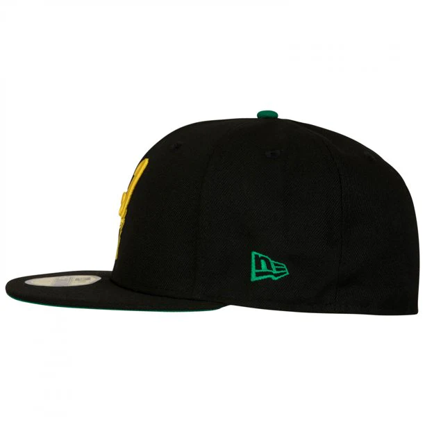 New Era Loki Marvel Comics Black/Green 59FIFTY Fitted Hat - Image 5