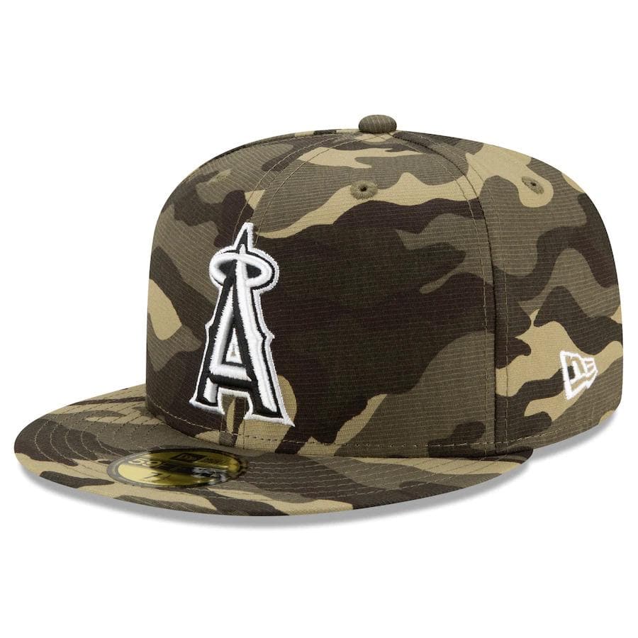 New Era Los Angeles Angels 2021 Armed Forces 59FIFTY Fitted Hat - Image 2