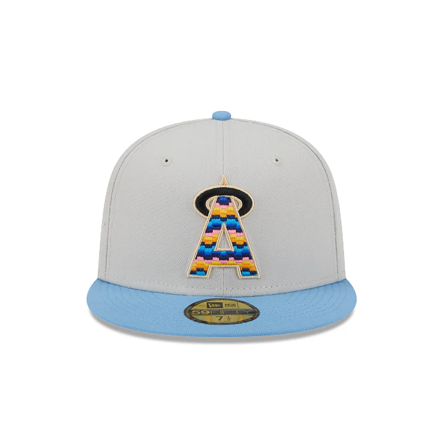 New Era Los Angeles Angels Beach Front 2023 59FIFTY Fitted Hat - Image 2