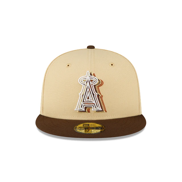New Era Los Angeles Angels Blond 59FIFTY Fitted Hat - Image 2