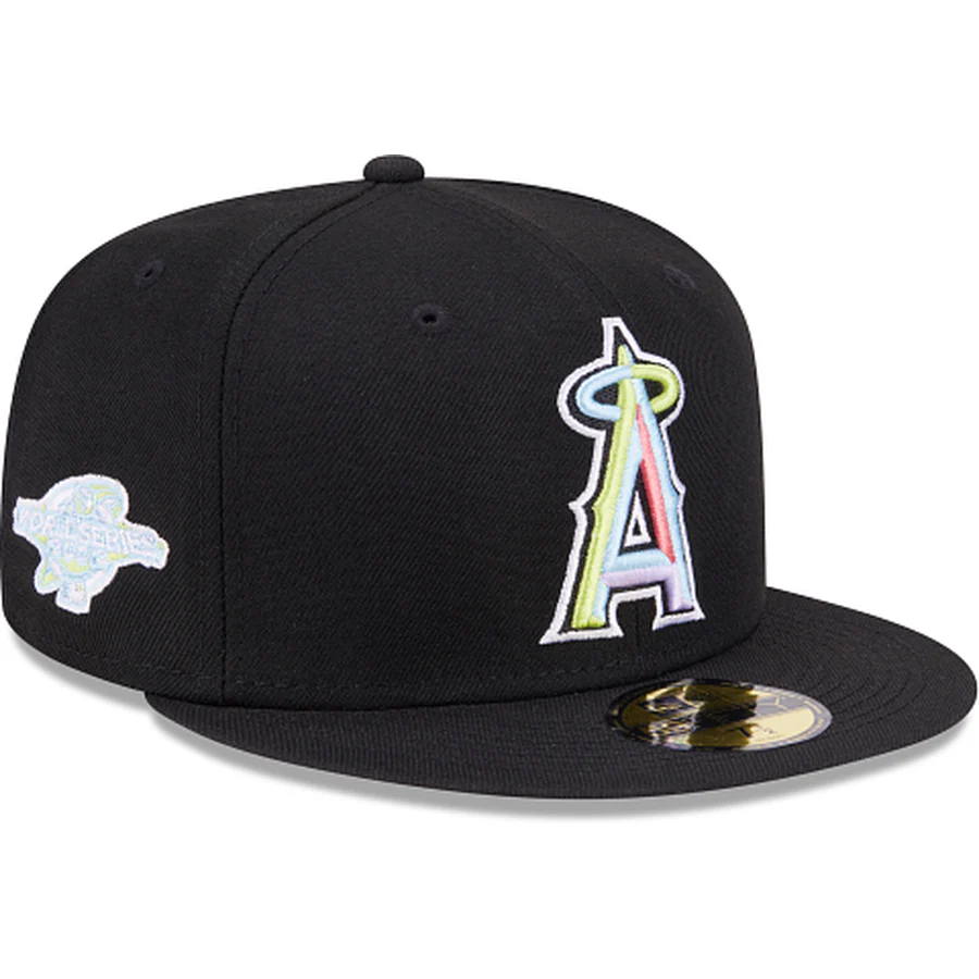 New Era Los Angeles Angels Colorpack Black 2023 59FIFTY Fitted Hat