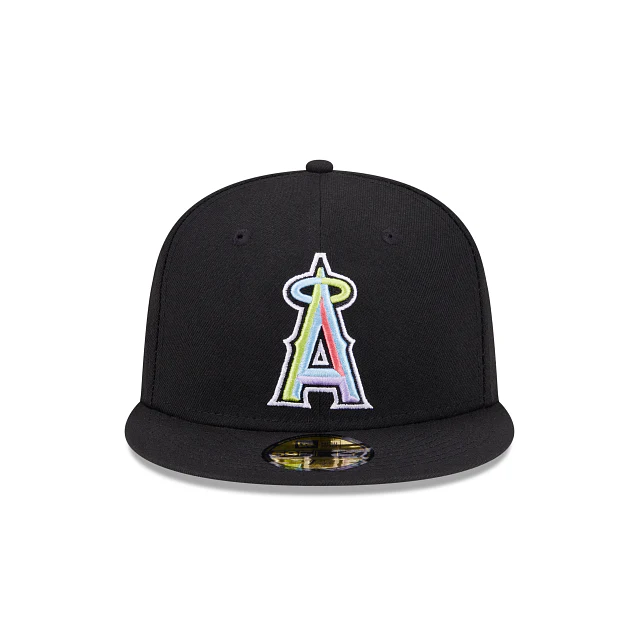New Era Los Angeles Angels Colorpack Black 2023 59FIFTY Fitted Hat - Image 2