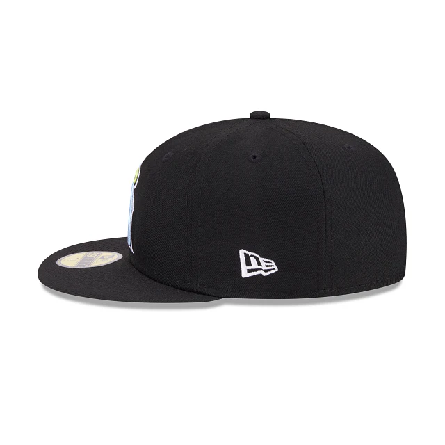 New Era Los Angeles Angels Colorpack Black 2023 59FIFTY Fitted Hat - Image 5