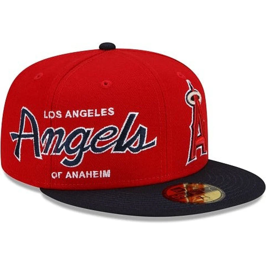 New Era Los Angeles Angels Double Logo 2022 59FIFTY Fitted Hat