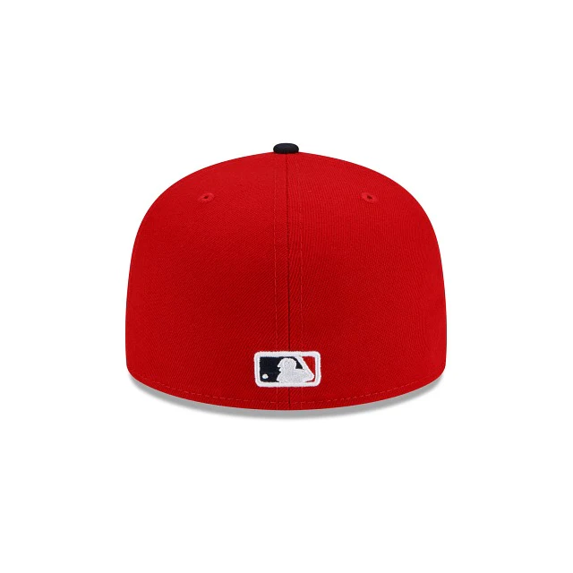 New Era Los Angeles Angels Double Logo 2022 59FIFTY Fitted Hat - Image 4
