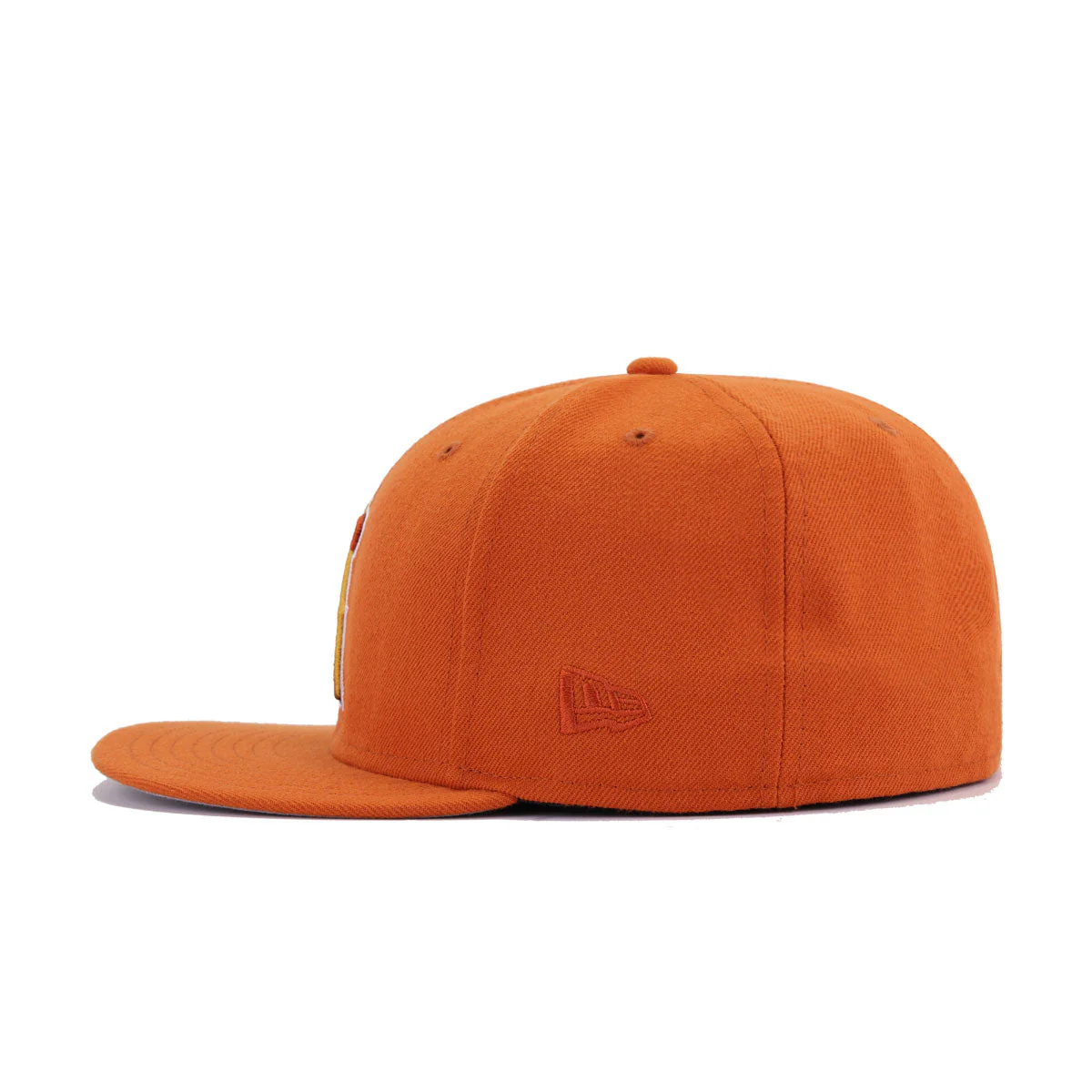 New Era Los Angeles Angels Fall Orange 59FIFTY Fitted Hat - Image 3