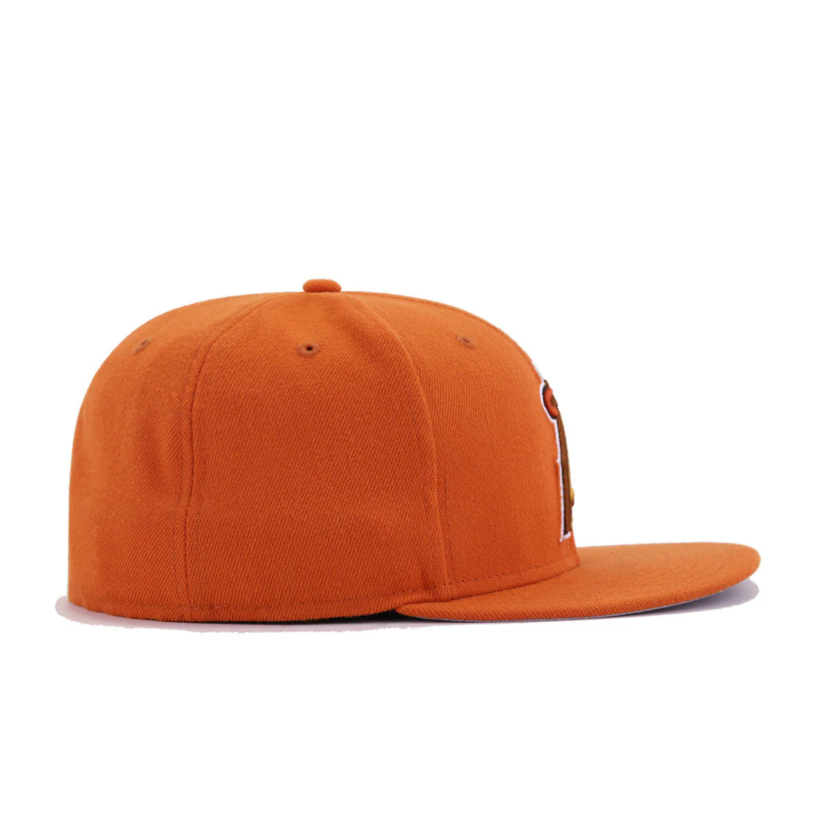 New Era Los Angeles Angels Fall Orange 59FIFTY Fitted Hat - Image 4