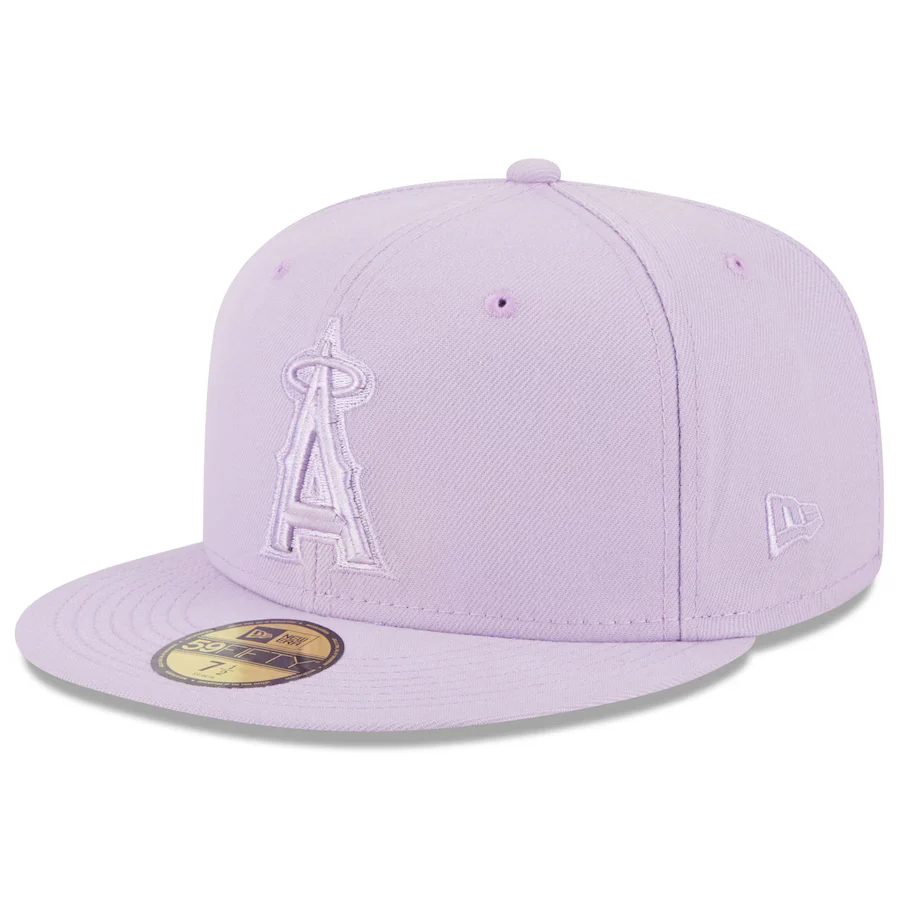 New Era Los Angeles Angels Lavender 59FIFTY Fitted Hat