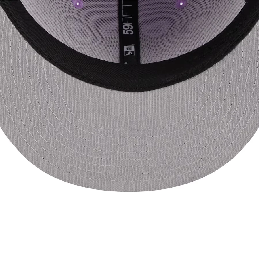 New Era Los Angeles Angels Lavender 59FIFTY Fitted Hat - Image 2
