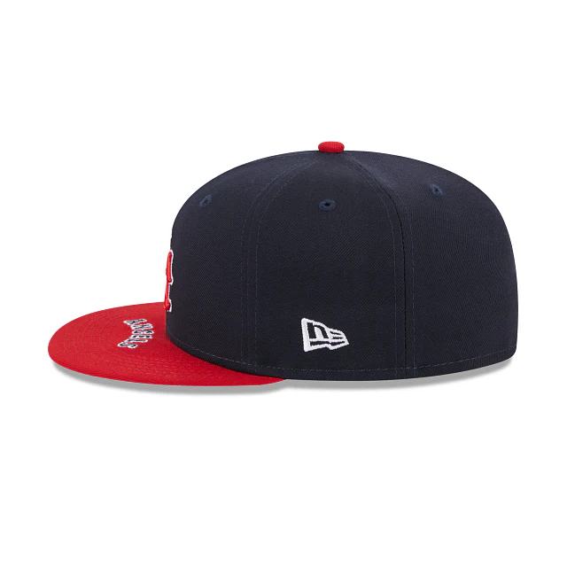 New Era Los Angeles Angels On Deck 2023 59FIFTY Fitted Hat - Image 4