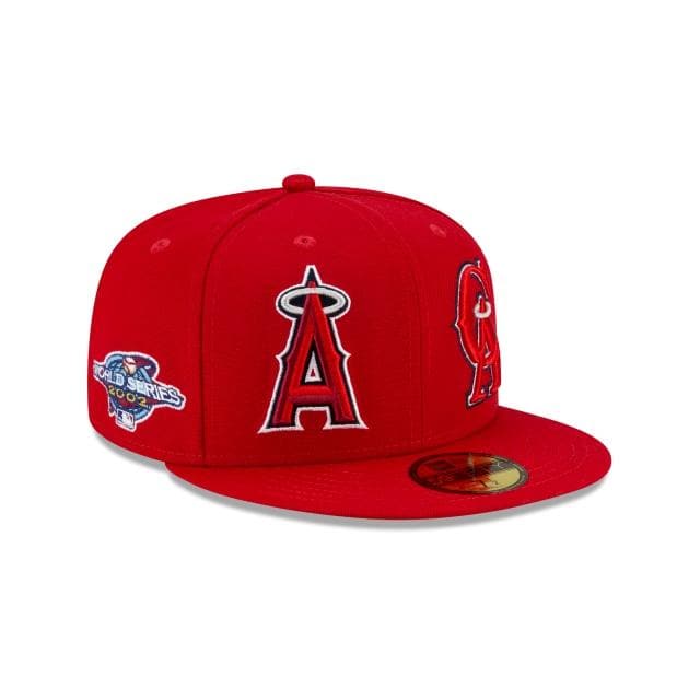 New Era Los Angeles Angels Patch Pride 59Fifty Fitted Hat - Image 3