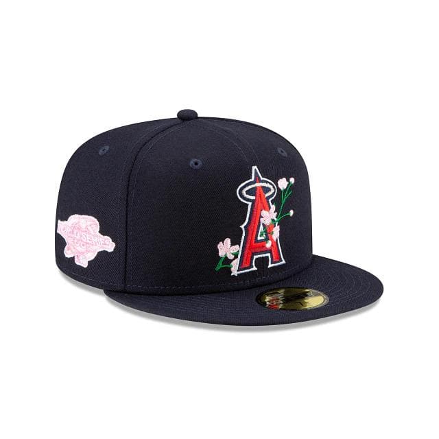 New Era Los Angeles Angels Side Patch Bloom 59FIFTY Fitted Hat - Image 3