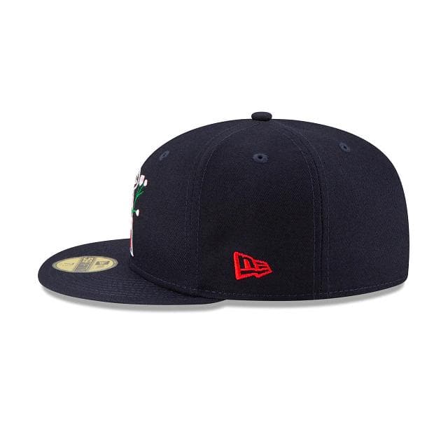 New Era Los Angeles Angels Side Patch Bloom 59FIFTY Fitted Hat - Image 5