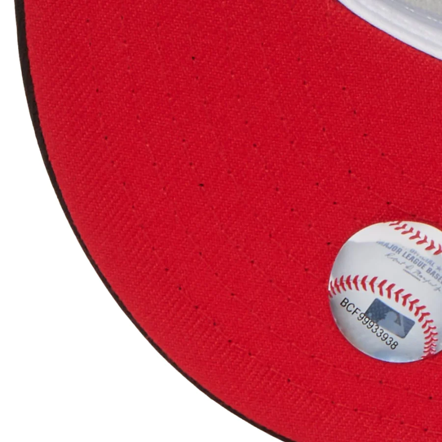 New Era Los Angeles Dodgers Black/Red Palm Tree 59FIFTY Fitted Hat - Image 2
