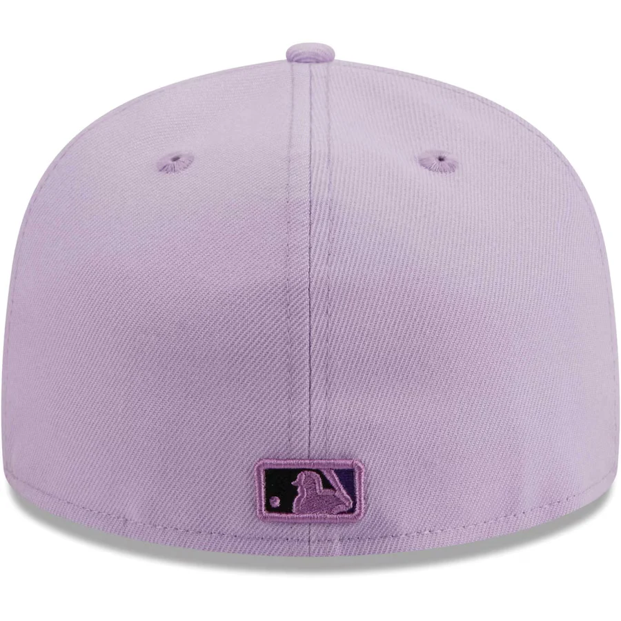 New Era Los Angeles Dodgers Lavender 2023 59FIFTY Fitted Hat - Image 3