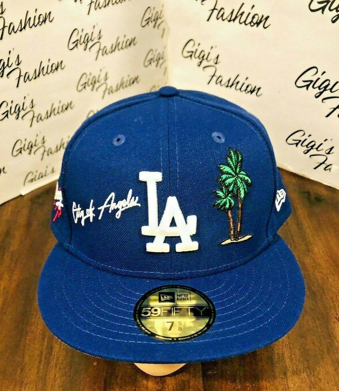 New Era Los Angeles Dodgers Local Icon 59Fifty Fitted Hat - Image 2