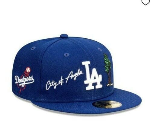 New Era Los Angeles Dodgers Local Icon 59Fifty Fitted Hat - Image 4