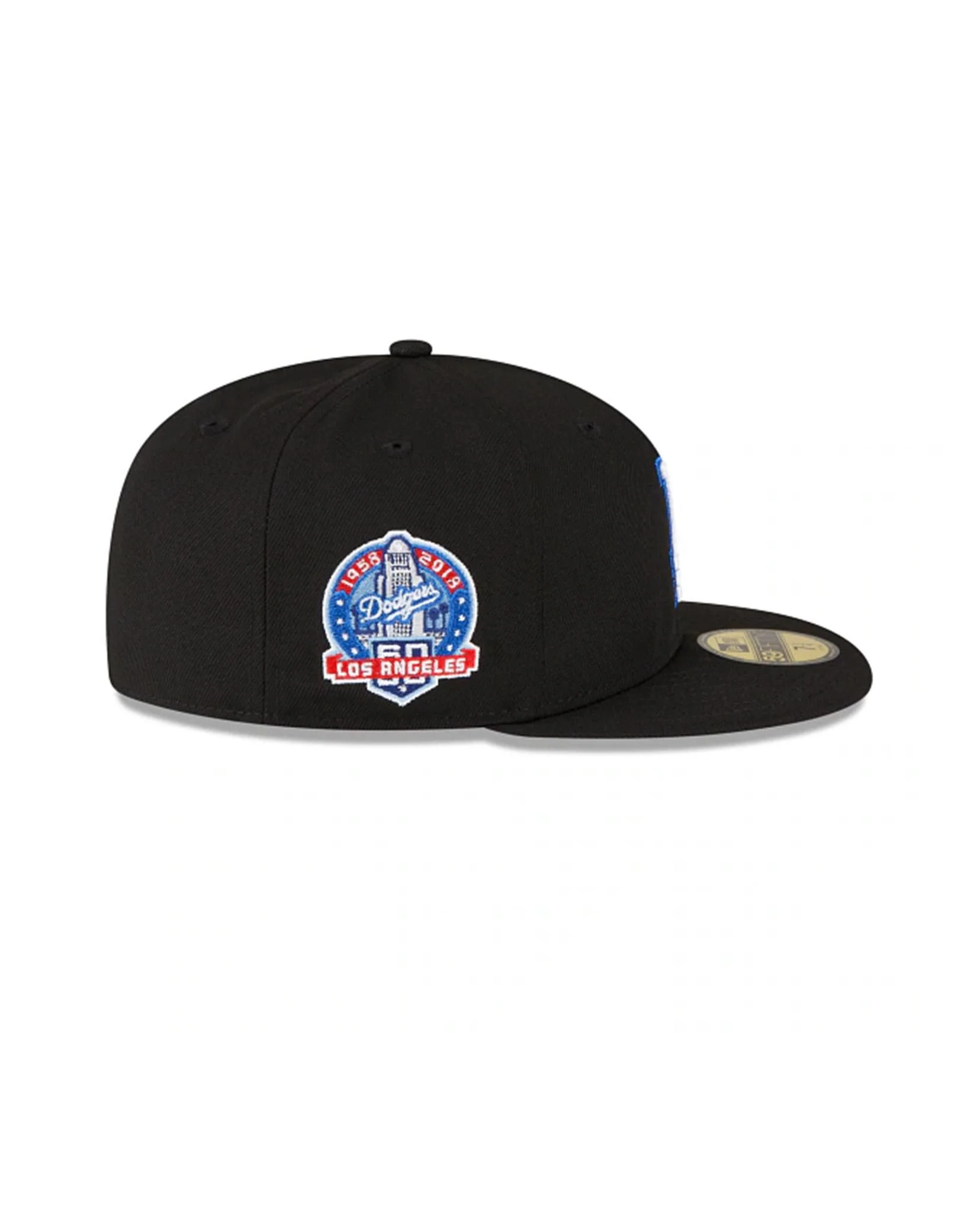 New Era Los Angeles Dodgers Metallic Logo 59FIFTY Fitted Hat - Image 4