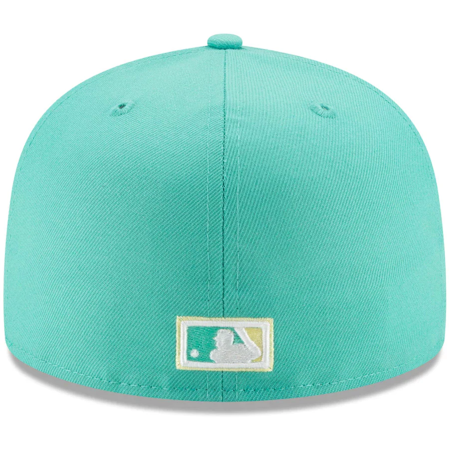 New Era Los Angeles Dodgers Mint Green 59Fifty Fitted Hat - Image 4