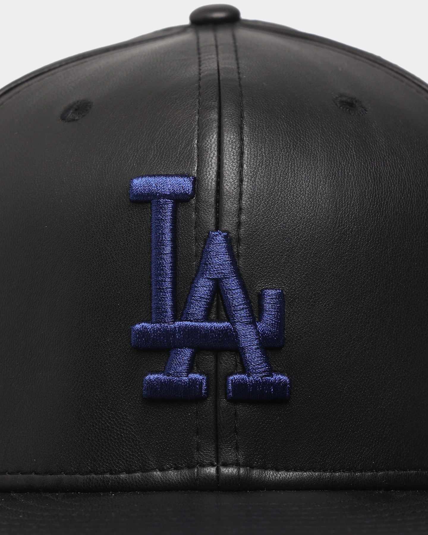 New Era Los Angeles Dodgers 'PU Leather' 59FIFTY Fitted Hat - Image 5