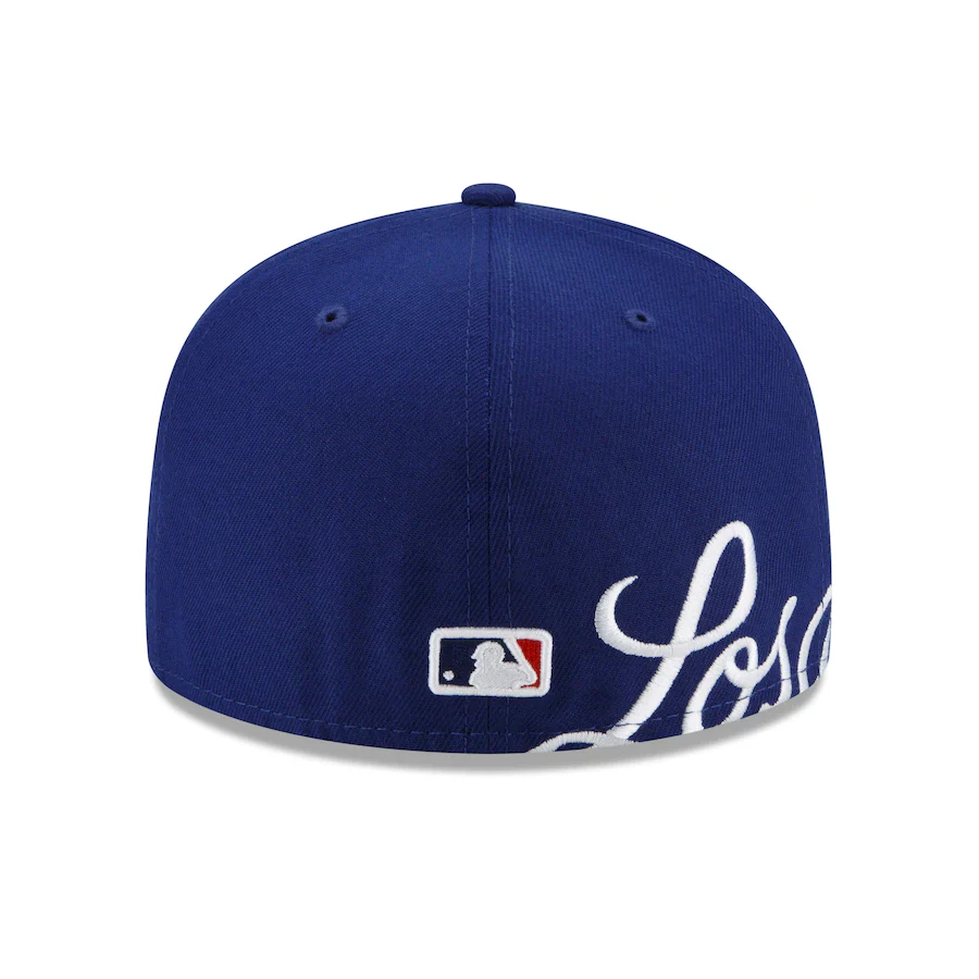 New Era Los Angeles Dodgers Royal Sidesplit 59FIFTY Fitted Hat - Image 3