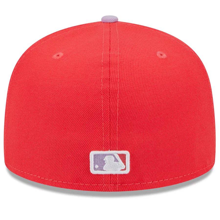 New Era Los Angeles Dodgers Spring Red/Lavender 2023 59FIFTY Fitted Hat - Image 3