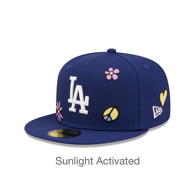 New Era Los Angeles Dodgers Sunlight Pop 2022 59FIFTY Fitted Hat - Image 3