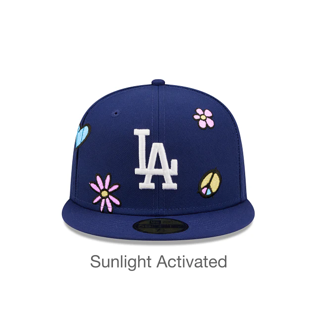 New Era Los Angeles Dodgers Sunlight Pop 2022 59FIFTY Fitted Hat - Image 4