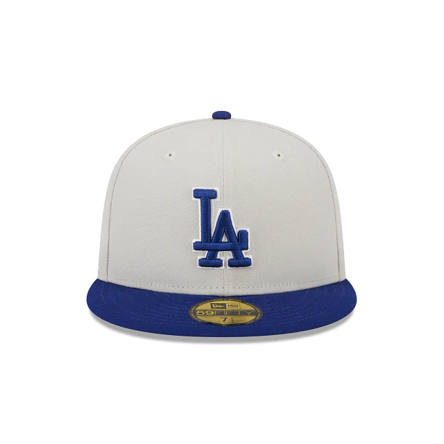New Era Los Angeles Dodgers Varsity Letter 59FIFTY Fitted Hat - Image 2