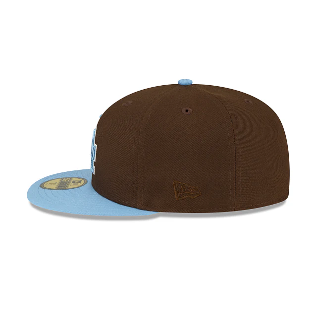 New Era Los Angeles Dodgers Walnut Sky 2023 59FIFTY Fitted Hat - Image 5