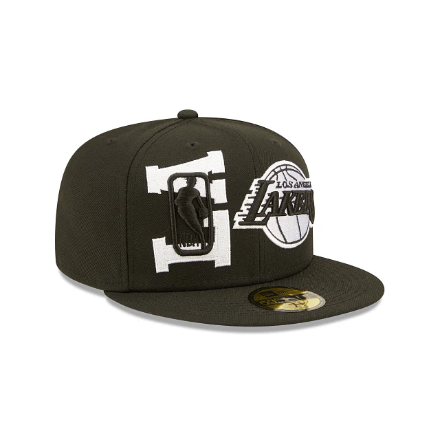New Era  Los Angeles Lakers 2022 Draft 59FIFTY Fitted Hat - Image 3