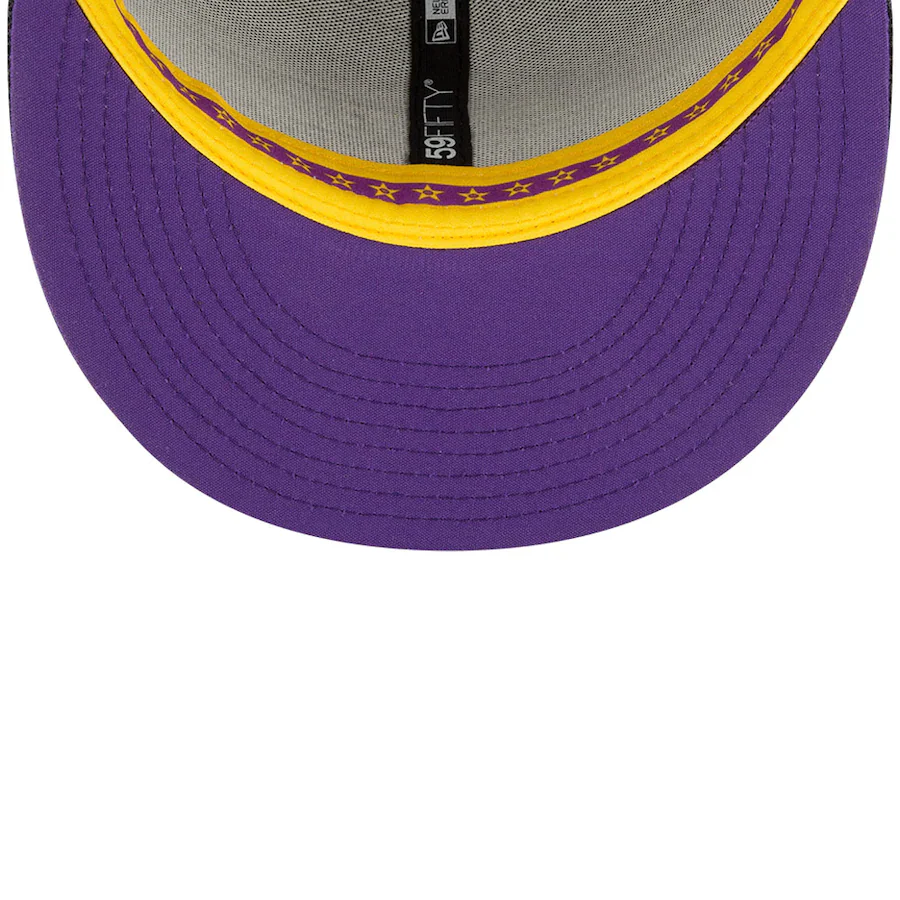 New Era Los Angeles Lakers Black Mamba 59Fifty Fitted Hat - Image 4