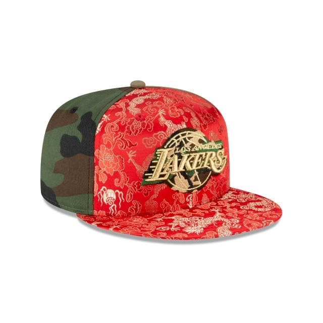 New Era Los Angeles Lakers Dragon Satin 59Fifty Fitted Hat - Image 5