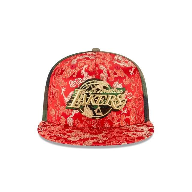 New Era Los Angeles Lakers Dragon Satin 59Fifty Fitted Hat - Image 6